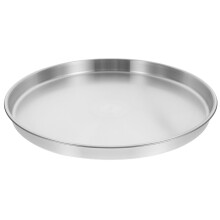 Plateau en acier inoxydable, plateau en métal, assiette de rangement multifonctionnelle, plateau de service pour aliments à domicile