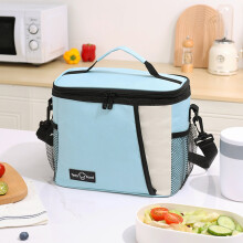 Boîte à lunch Viflosae petite, super isolante thermique, réutilisable avec sangle réglable, compatible avec les contenants à lunch standard,