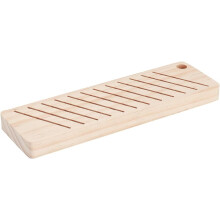 Bobbin Rack for Embroidery Floss Wooden Bobbin Rack Embroidery Thread Holder for for Cord Wire Thread Card Craft Sewing Craft 7.87x2.36x0.6inch DIY