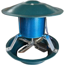 Chimney Exhaust Fan with Quick Smoke Extraction, Fits Multiple Flue Sizes, Low Noise, Color A