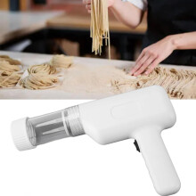 Electric Pasta Maker Wireless Handheld with 5 Stainless Steel Discs for Homemade Spaghetti and Lasagna