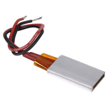 PTC Heating Element 12V Aluminum Shell Ceramic Plate Constant Temperature for Hair Curler and Boiler