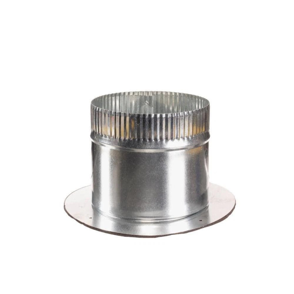 8 Inch Hvac Duct Take Off Fitting, Heavy Duty Galvanized Steel, Airtight Seal, Easy Connection 9070919121920
