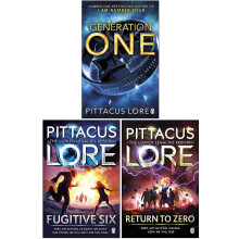 Lorien Legacies Reborn Series 3 Books Collection Set By Pittacus Lore (Fugitive Six, Return to Zero, Generation One)