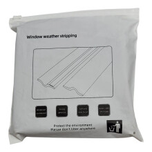 Window Weather Stripping Nylon PU Foam Seal Roll