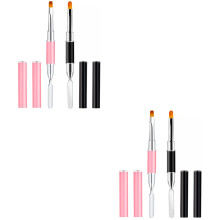 Nail Accessories 4 Pcs Professional Art Tool Brush Supplies Painted
