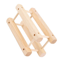 Wooden Wine Rack Organizer 2 Bottles Holder Home Bar Party Display Wine Holder