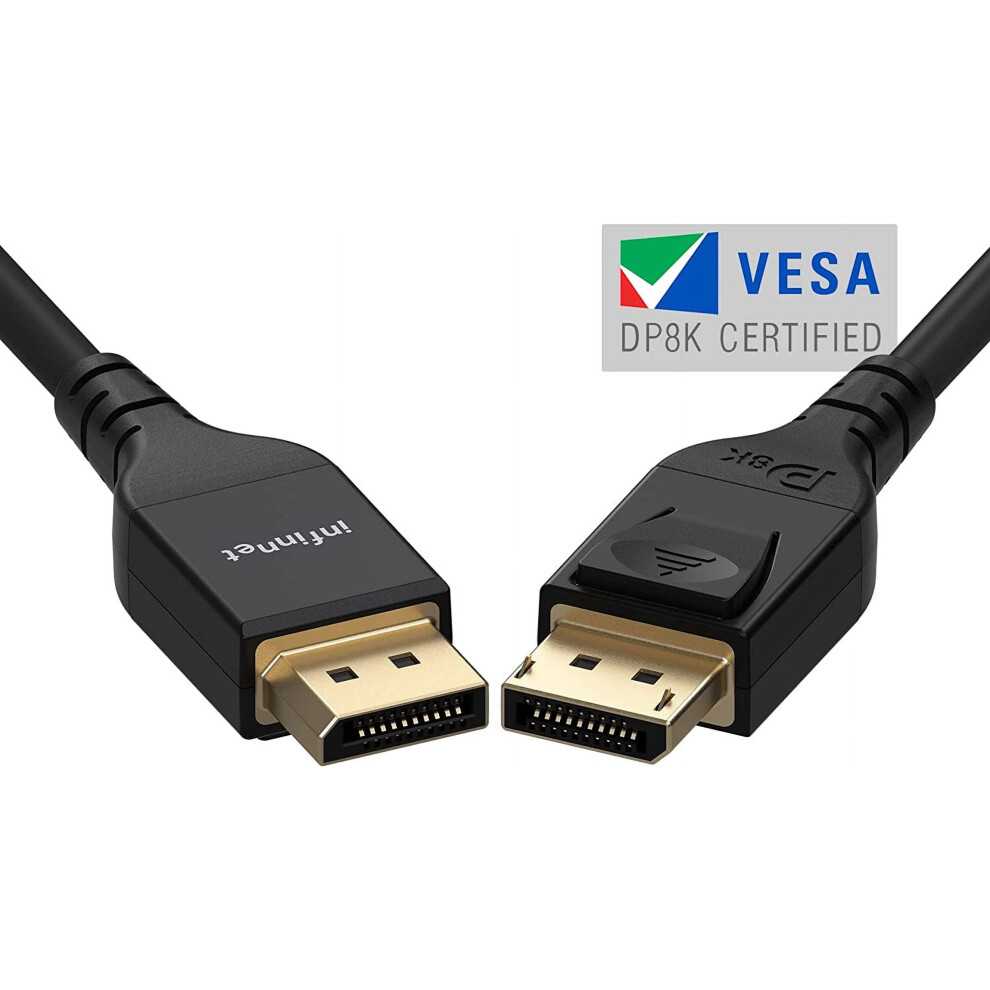 Displayport Cable 1.4, 8K Displayport 1.4 1.4A Cable 2K 280Hz 240Hz 165Hz 4K 160Hz 144Hz 1080P 390Hz 360Hz 9389440313552