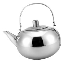 Outdoor Camping Stainless Steel Tea Kettle Coffee Pot 1L