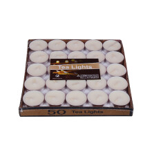 50Pcs Candle Smokeless Round/Heart Shape Flickering Mini Desktop Atmospheres Candle for Party