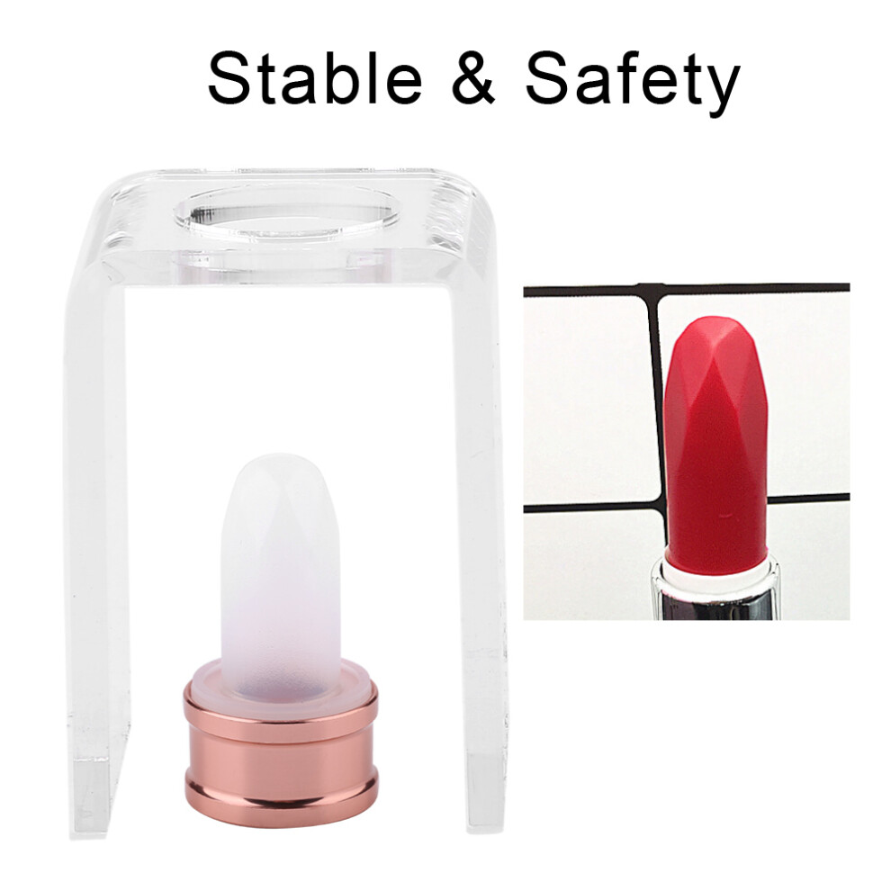 12.1mm Diamond Shape Silicone Lipstick Mold DIY Kit for Crafting Lip Balms