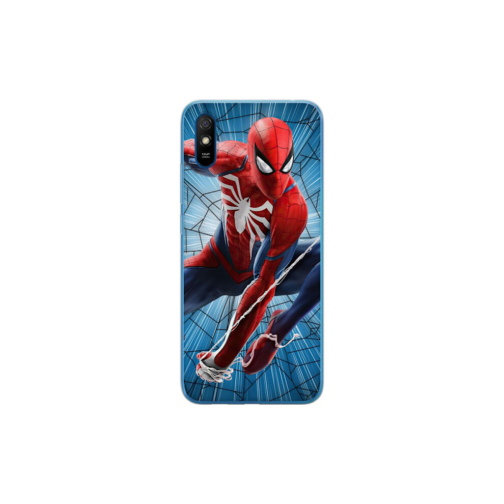 Compatible With Xiaomi Redmi 9At Transparent Case Spiderman 9389440729117