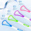 Tongue Scraper Cleaner, 3-Pack in Assorted Colors 5