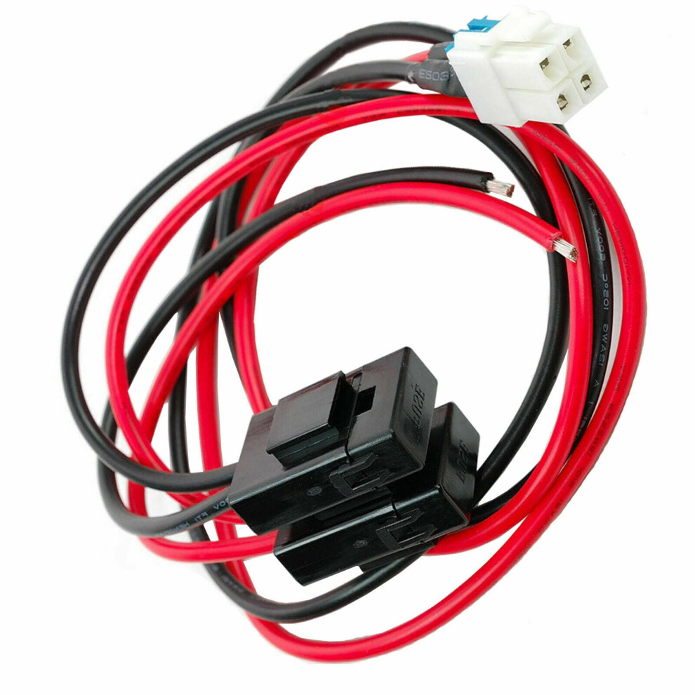 Guyuting 1 Meter Radio Power Cord For Yaesu Ftdx-1200, Ftdx-3000, Icom Ic-7200, Ic-7300 12Awg Heat-Resistant 9389440216051