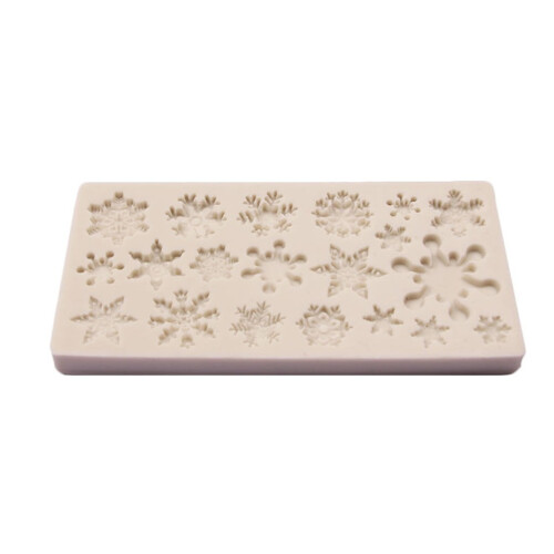 Christmas Silicone Soft Candy Mold Cake Chocolate Decoration Baking Mold Tool