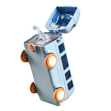 Bus Car Water Cup Children's Water Cup Portable Summer High Value Straw Cup Cup Portable Strap Included