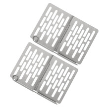 2 Pcs Outdoor Camping Barbecue Plate Grill Grate Home Barbecue Net Cooking Grate
