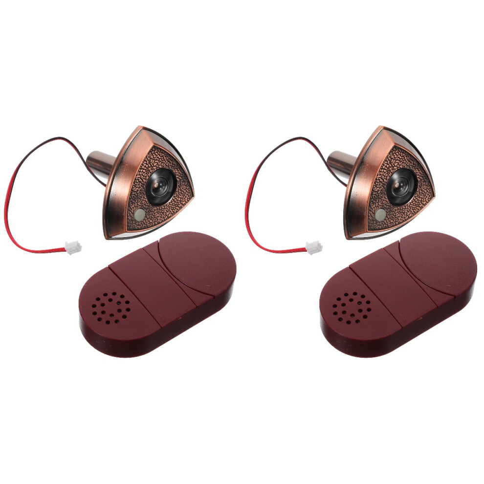 Doorbell Peephole Home Security Safe For Viewer Inside The One Body Anti Peeping 9389440364660