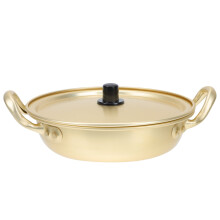 Eease Korean Ramen Pot Noodle Bowl: Golden Korea Cooking Instant Noodles Pots