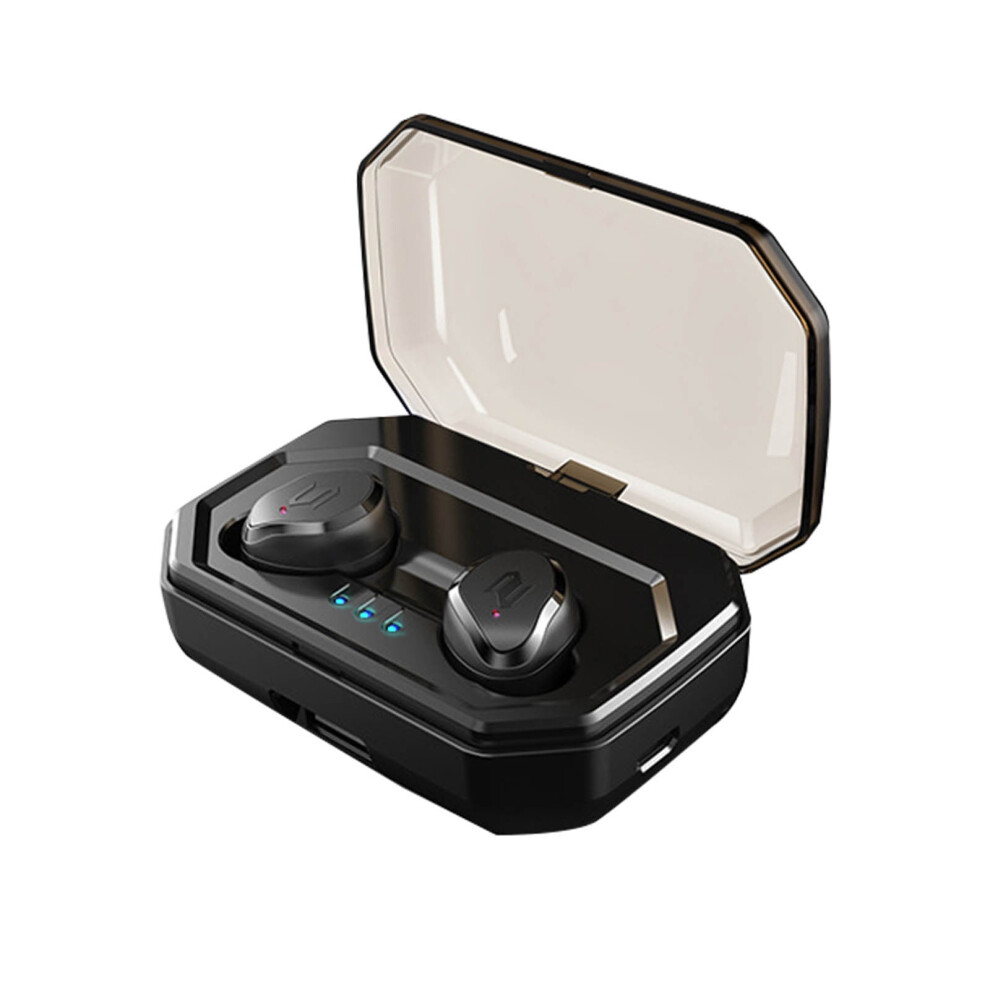 Eqwljwe Bluetooth 5.0 Headphones With Charging Box, Wireless Stereo Sports Waterproof Earbuds Headset, Holiday Clearance 9389440454200