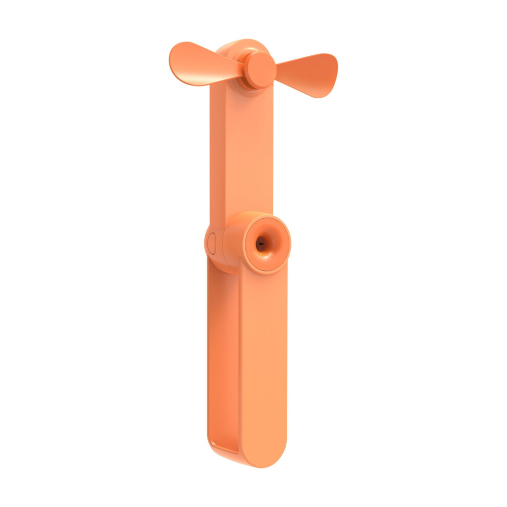 Yobolk Fan Portable Mini Fan Handheld Folding Electric Fan Students Outdoor Carry Mute Small Fan Usb Charging Clearance Portable Fan 9389440456914
