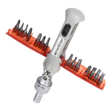 Cyber_Monday Deals 2024 Viflosae 14-in-1 Multi-Angle Multi-Function Household Bit Ratchet Concealed Screwdriver Combo Set Hardware Tools