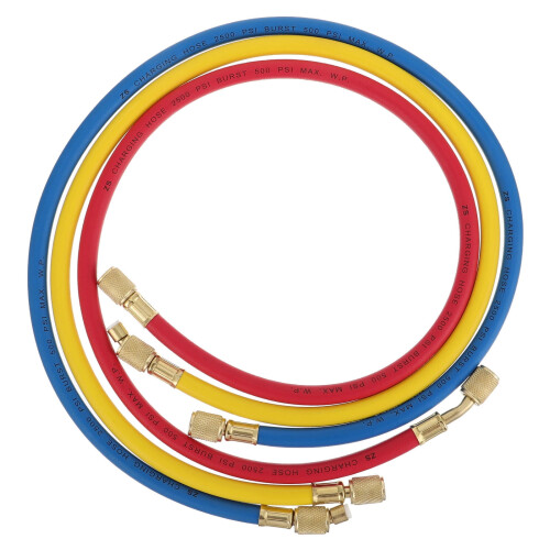 3 Pcs Fluoride Adding Pipe Refrigerant Recharge Snow Species Hose