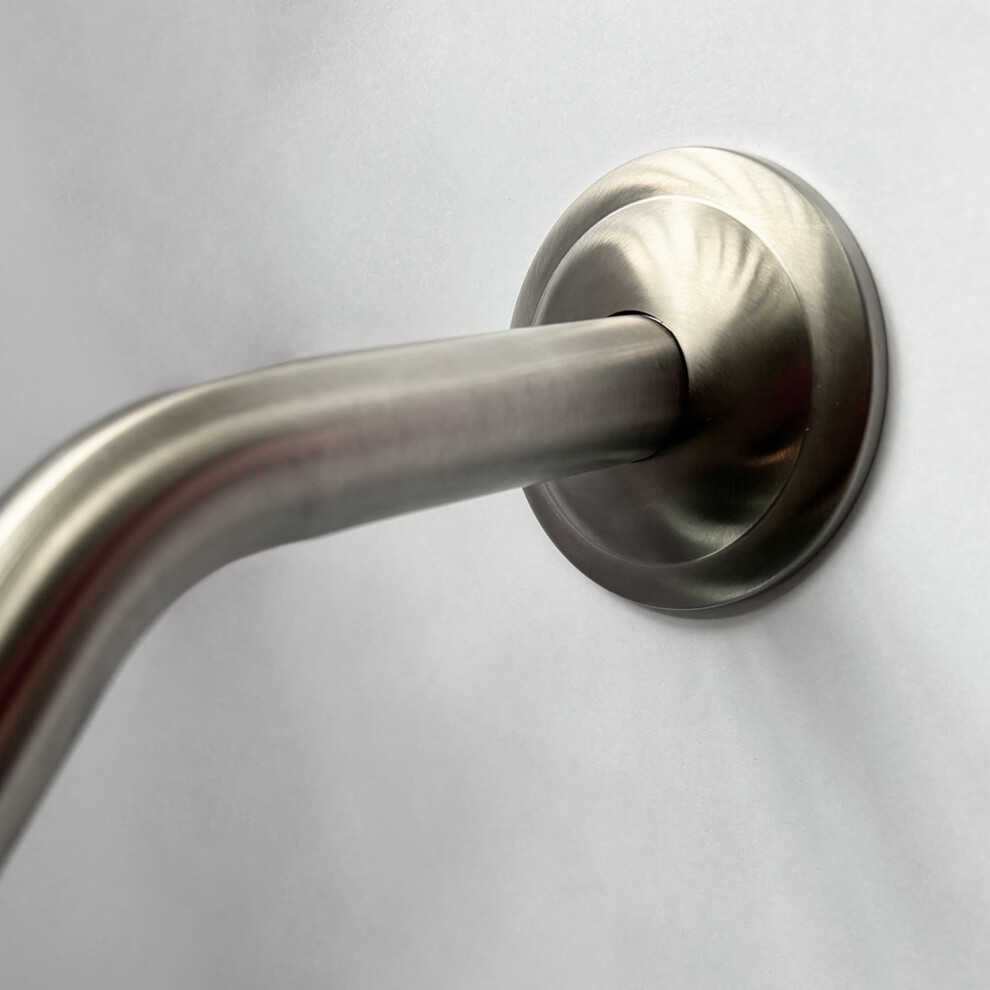 1/2 Npt Tapered Threads Rain Shower Head Extension Arm With Flange - Wall Mount Shower Arm For Luxurious Rainfall Shower Experience 9389440538108