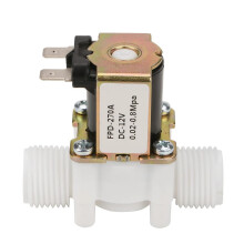 12V Solenoid Water Inlet Valve G1/2 Normally Closed LeakProof Flow for Water Dispenser