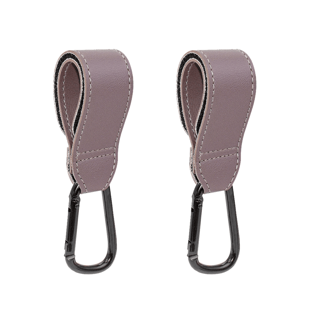 Stroller Hooks for Hanging Bags and Shopping - Universal Stroller Clips for Bags - 2 Pack