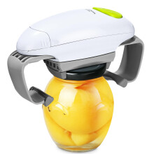 Electric Can Opener for Seniors with Smooth Edge Cutting, Automatic Jar Opener for Arthritis
