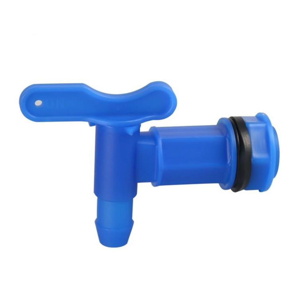 Replacement Ibc Barrel Water Butt Tap Plastic Adaptor Beer Home Rain Brew Tool, Blue 9389440626744