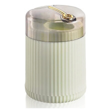 Pop-up Automatic Toothpick Dispenser, Portable Household Toothpick Holder without Toothpick, Push-Type Toothpick Storage Box(Green)