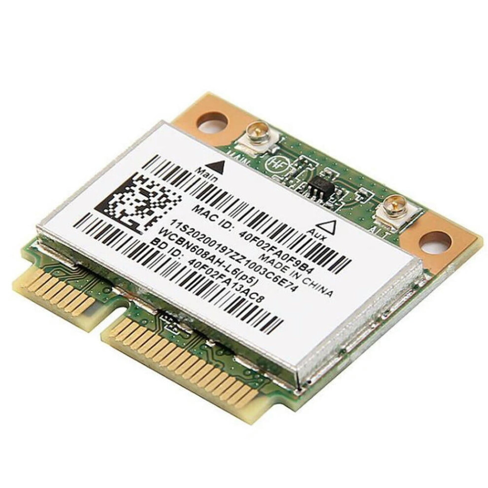 For Ar5b225 150M 802.11 A/G/N Wifi+ 4.0 Pci-E Wlan Card 9110895352007
