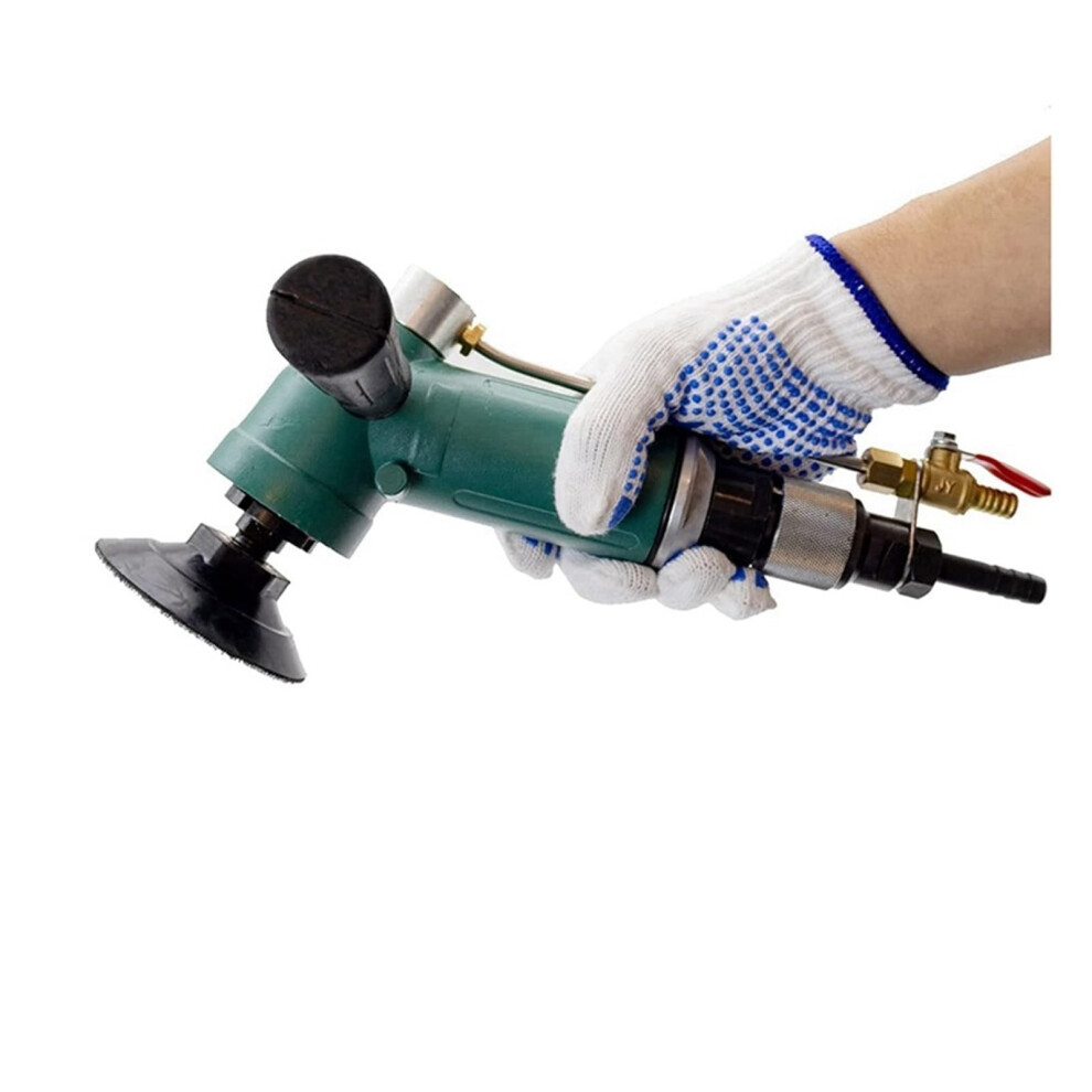 Wet Air Stone Polisher 10000Rpm Pneumatic Water Grinder For Marble Granite Concrete Finishing 9113335117631