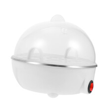 Electric Egg Cooker with NonStick Cups for Boiled and Poached Eggs, Auto ShutOff, Lightweight