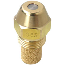 .65 GPH 80 Hollow Spray Oil Burner Nozzle for Boilers and Furnaces, Precise Universal Fit