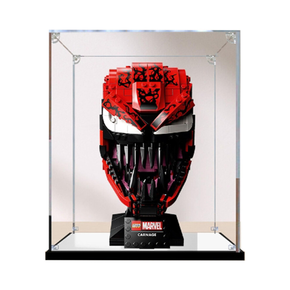 Acrylic Display Case For 76199 Helmet, Transparent Dustproof Box With 360 Clear View Mirror 9070919118609