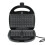 6 Doughnut and Waffle Maker with Nonstick Interchangeable Plates, Cool Touch Handle, Compact Storage 1