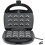 6 Doughnut and Waffle Maker with Nonstick Interchangeable Plates, Cool Touch Handle, Compact Storage 4