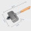 DoubleSided NonStick Sandwich Maker with Even Heat Distribution, Foldable Breakfast Grill Pan 5