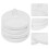 4pcs Ceramic Refractory Support Mat DIY Tool Creative Refractory Mat 4