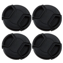 4Pcs Camera Lens Cover Waterproof Lens Protector Covers 55mm