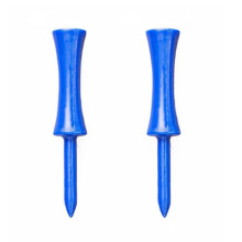 Plastic Golf Pegs / Castle Pegs 39 mm (40 pcs) Blue