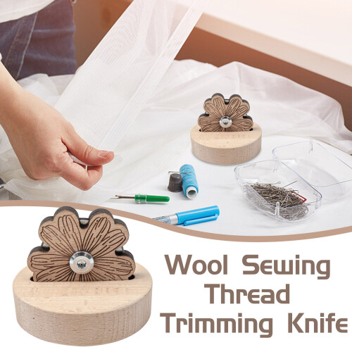 Clearance Items！Daisy Thread Cutting Machine-Desktop Yarn Cutting Tool for Quilting,Efficient and Safe Cutting Solution for Sewing Projects 2