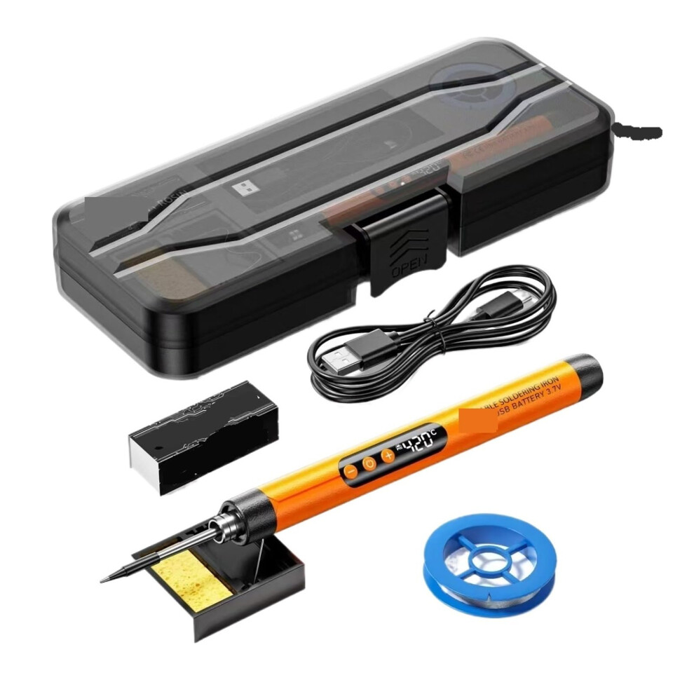 Rechargeable Cordless Soldering Iron With Adjustable Temperature For Diy Pcb Jewelry 9053599507130
