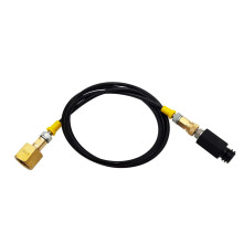Soda Maker CO2 Adapter CGA320 Pressure Leakproof Metal for Home Carbonation System