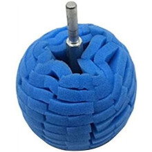 HNIWDJ 3" Car Polishing Waxing Sponge Washer Care Buffing Ball Finishing Pad Auto Detailing Tools Automotive Car Accessories Motorcycle (Color : 1)