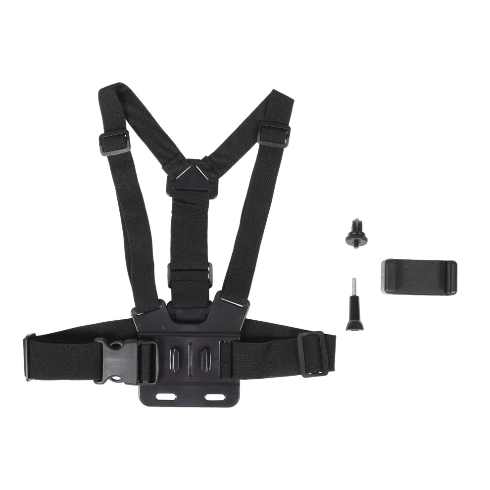 Camera Chest Strap Outdoor Vest Adjustable Stand Fasten Mobile Phone Convenient Belt 9389440220614