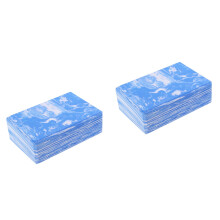 2pcs High-density Camouflage Yoga Blocks Bricks High-quality EVA Yoga Blocks Yoga Practice Auxiliary Tool for Beginners(Blue )